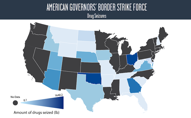 American Governors’ Border Strike Pressure Conducts First-of-its-Variety Multistate Regulation Enforcement Operation
