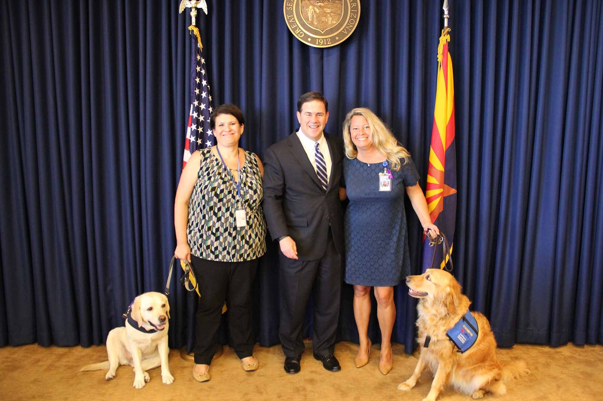 GOVERNOR DOUG DUCEY HOLDS SIGNING CEREMONY FOR BILL PROTECTING CHILD VICTIMS
